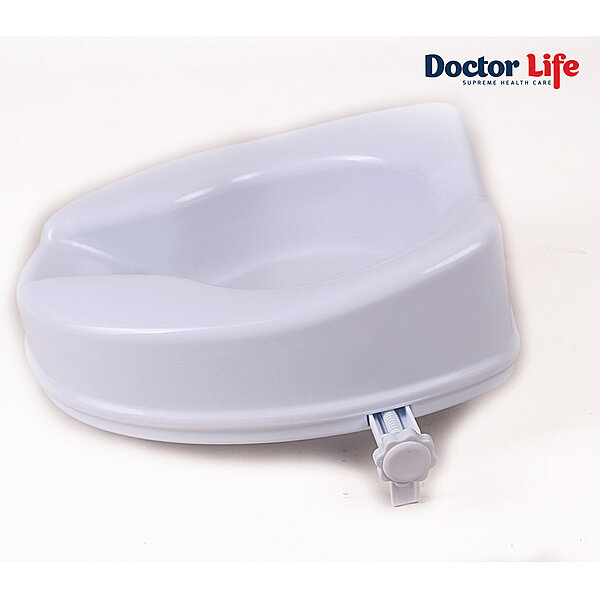 Характеристики Туалетне сидіння високе без кришки Doctor Life 10764/B (Україна)