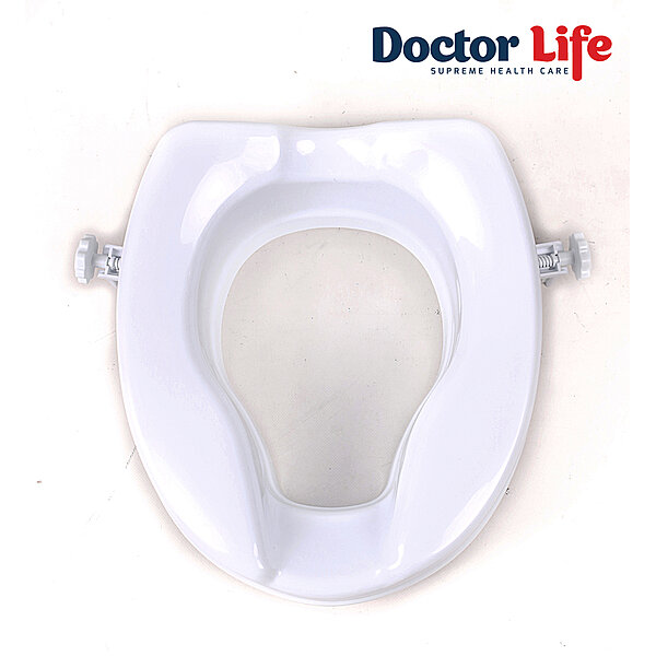 Туалетне сидіння високе без кришки Doctor Life 10764/B (Україна)