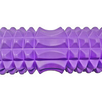 Ролик массажный EasyFit Grid Roller 33 см v.1.2 Фиолетовый S122-1174 №2