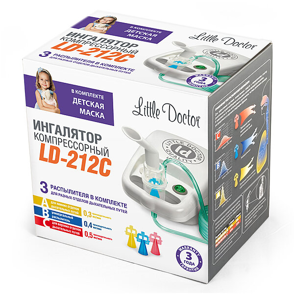 Фото Компресорний інгалятор LD 212C Little Doctor
