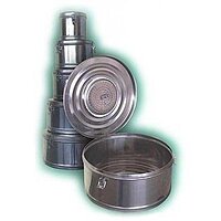 Коробка стерилизационная круглая с фильтром КСКФ-3 Биомед