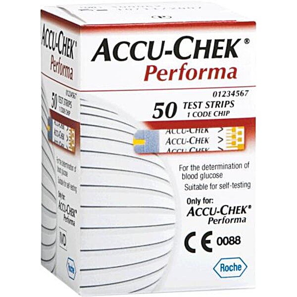 Характеристики Тест-полоски Accu-Check Performa, 50 шт.