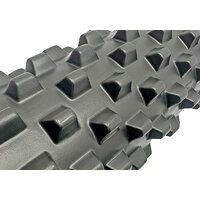 Ролик массажный EasyFit Grid Roller PRO 45 см Черный S122-1193 №2