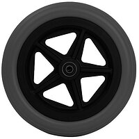 Переднее 8&rdquo; черное колесо QL08-009 S27-1723