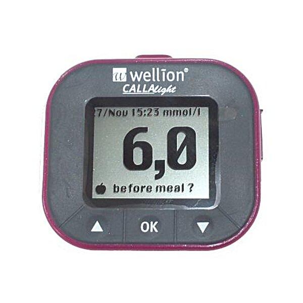 Купити Глюкометр Wellion CALLA Light , набір для вимірювання глюкози , (Австрія )