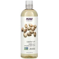 Масло, касторове Castor Oil, Now Foods, Solution Oils, 473 мл. S125-NOW-07675