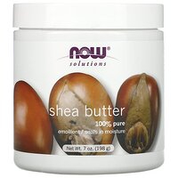 Ши, олія Shea Butter, Now Foods, Solutions, 198 г S125-NOW-07758