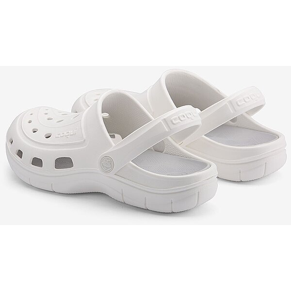 Купити Жіночі ортопедичні сабо COQUI 6352 White/Khaki Grey (Чехія)
