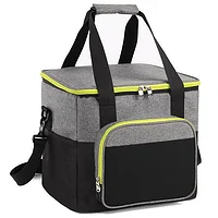 Сумка-холодильник Time Eco TE-320S, 20 л, серая с черным S42-1371679955