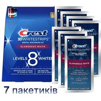 Відбілюючі смужки Crest 3D Glamorous White 7 упаковок 14 смужок