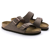Шльопанці Birkenstock Arizona BF Nubuk Mocca R