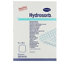 Гідрогелевая пов'язка Hydrosorb 5 * 7,5 см , Hartmann ( Німеччина )