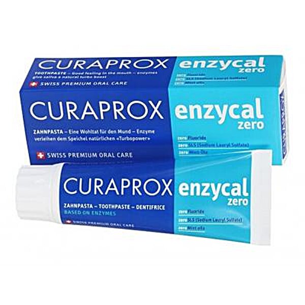 Фото Зубная паста ферментная Enzycal Zero CURAPROX, 75 мл (Швейцария)