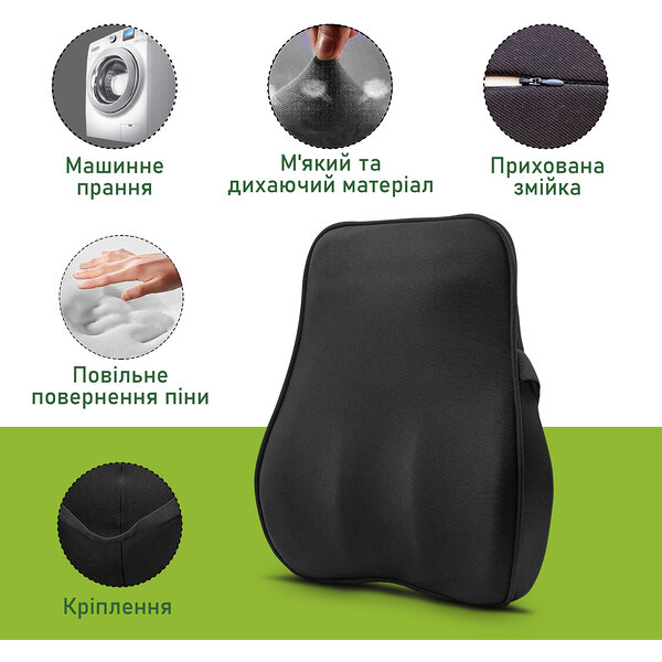 Ортопедична подушка під спину Elide Decor PMF 007 