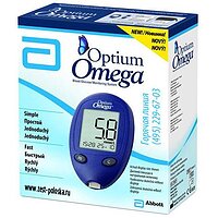 Глюкометр Optium Omega (ABBOTT, США) №2