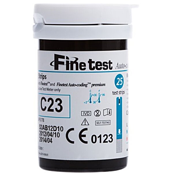Тест-смужки Finetest premium, 50 шт (Південна Корея)
