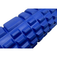 Ролик массажный EasyFit Grid Roller 33 см v.1.1 Синий S122-1163 №2