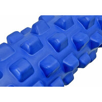 Ролик массажный EasyFit Grid Roller PRO 33 см Синий S122-1153 №2