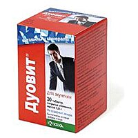 Дуовит для мужчин 30 таблеток во флаконе Duovit  (Словения)