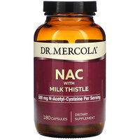 NAC з розторопшою, Pterostilbene, Dr. Mercola, 250 мг, 180 капсул S125-MCL-03971