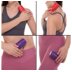 Фото Массажный цилиндр EasyFit Spindle с фиолетовым шипами.