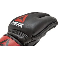 Рукавички для тренінгу Reebok MMA Gloves Leather чорний, червоний Уні M S83-00000040301 №2