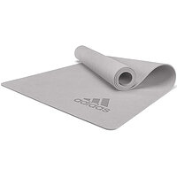 Килимок для йоги Adidas Premium Yoga Mat сірий Уні 176 х 61 х 0,5 см S83-00000026185