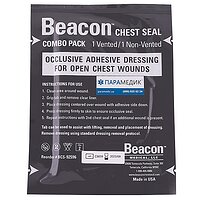 Повязка окклюзионная Beacon Chest Seal Combo Pack