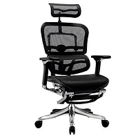 Крісло ергономічне комп'ютерне ERGOHUMAN PLUS COMFORT SEATING c підставкою для ніг