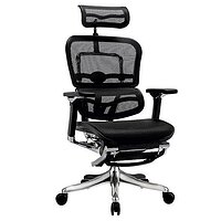 Крісло ергономічне комп'ютерне ERGOHUMAN PLUS COMFORT SEATING c підставкою для ніг