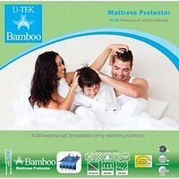 Наматрацник водонепроникний U - Tek Bamboo з бортом на гумці BF90200 №2
