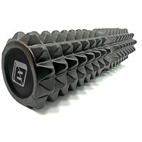 Ролик массажный EasyFit Solid Grid Roller 45 см v.2.2s черный S122-1923