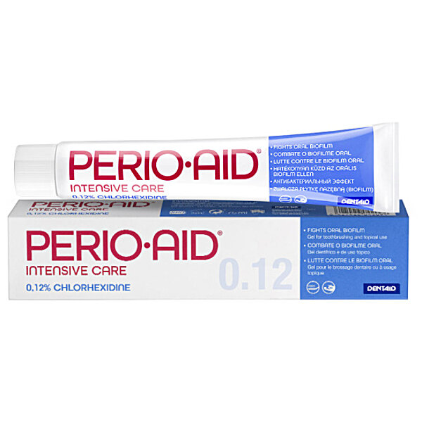 Зубная гель-паста сильный антисептик PERIO-AID DENTAID, 75 мл