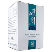 Серебряные иглы для акупунктуры 0,25 х 25 (100 шт.) SAN-SILVER-25-25-100 S27-2530 №2