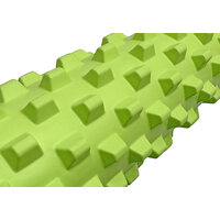 Ролик массажный EasyFit Grid Roller PRO 45 см Салатовый S122-1195 №2