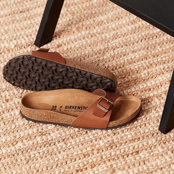 Жіночі шльопанці Madrid BF Ginger Brown Birkenstock