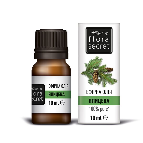 Ялицева (Пихтовое) олія Flora Secret 10 мл