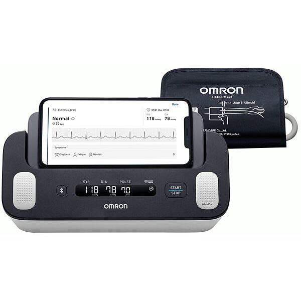 Тонометр и ЭКГ (2 в 1) OMRON Complete HEM-7530T-E3 (Япония)