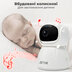 Відеоняня JETIX BabyCam 5 поворотна з двостороннім зв'язком до 300м та 5" HD екраном (Китай)