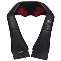 Масажер Naipo MGS-150DC з підігрівом для шиї з Шиатцу та 3D-обертанням