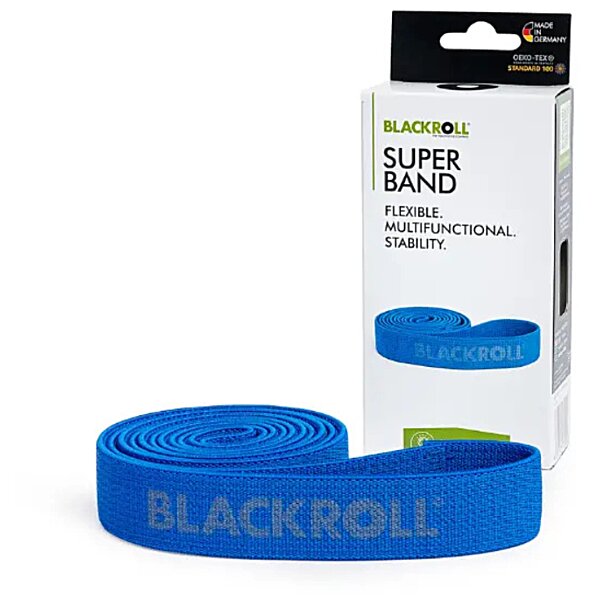 Характеристики Фитнес эспандер BlackRoll Super Band blue (Германия)