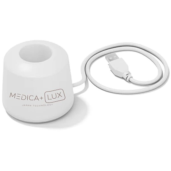 Звукова відбілювальна зубна щітка MEDICA+ Lux 10ХN Aluminum Portable Grey (Japan) S44-1983869525