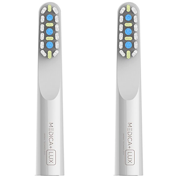 Звукова відбілювальна зубна щітка MEDICA+ Lux 10ХN Aluminum Portable Grey (Japan) S44-1983869525