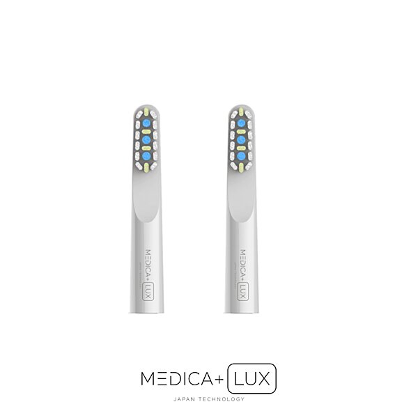 Звукова відбілювальна зубна щітка MEDICA+ Lux 10ХN Aluminum Portable Grey (Japan) S44-1983869525