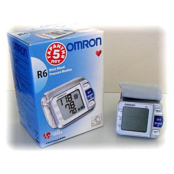 Автоматический тонометр на запястье Omron R6