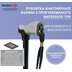 Трость Doctor Life 11874 с эргономичной рукояткой, черная (Украина)