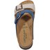 Фото Женские шлепанцы Grunland CB2249 11HOLA JEANS-MULTI, бело-синие (Италия)