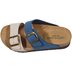 Женские шлепанцы Grunland CB2249 11HOLA JEANS-MULTI, бело-синие (Италия)