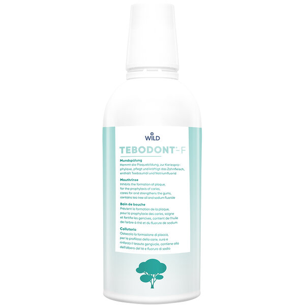 Ополіскувач для ротової порожнини Dr. Wild Tebodont-F Melaleuca Alternifolia 500 мл (з фторидом)