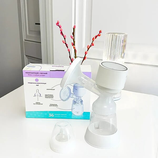 Електричний молоковідсмоктувач ArhiMED Gentle S3 + Подарунок пакети для молока ArhiMed Gentle Bag 250 мл, 5 шт. (Польща)
